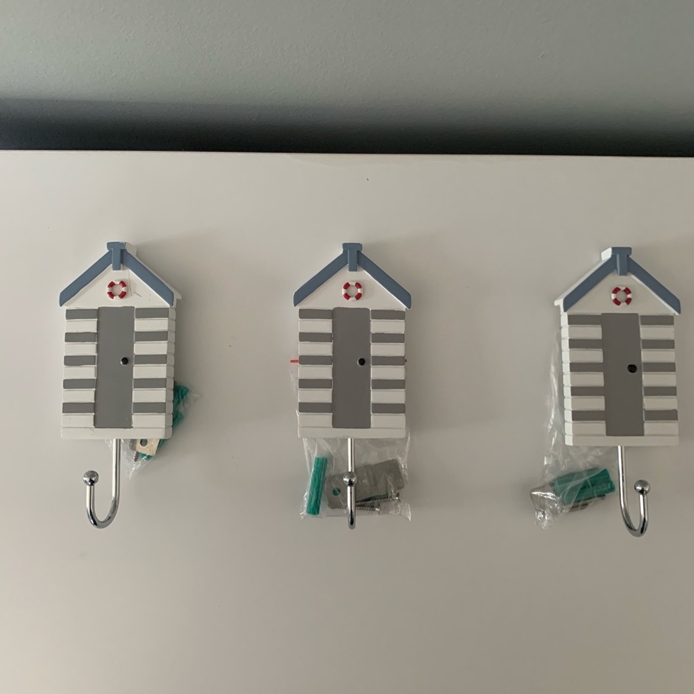 Set of 3 Beach Hooks